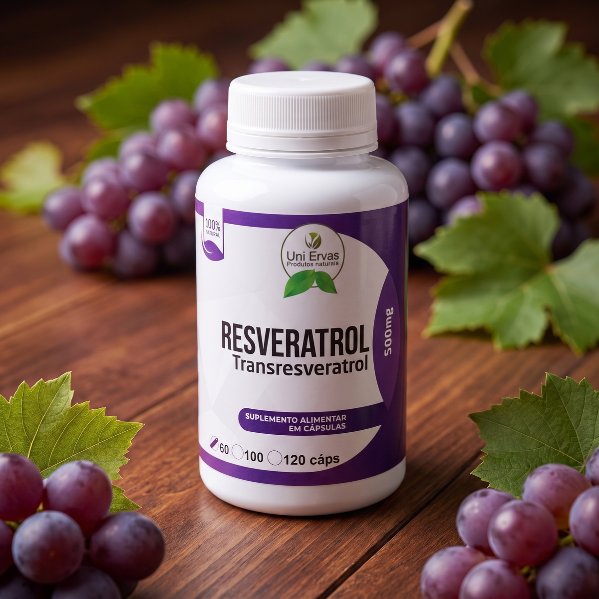 RESVERATROL 60 CAPSULAS